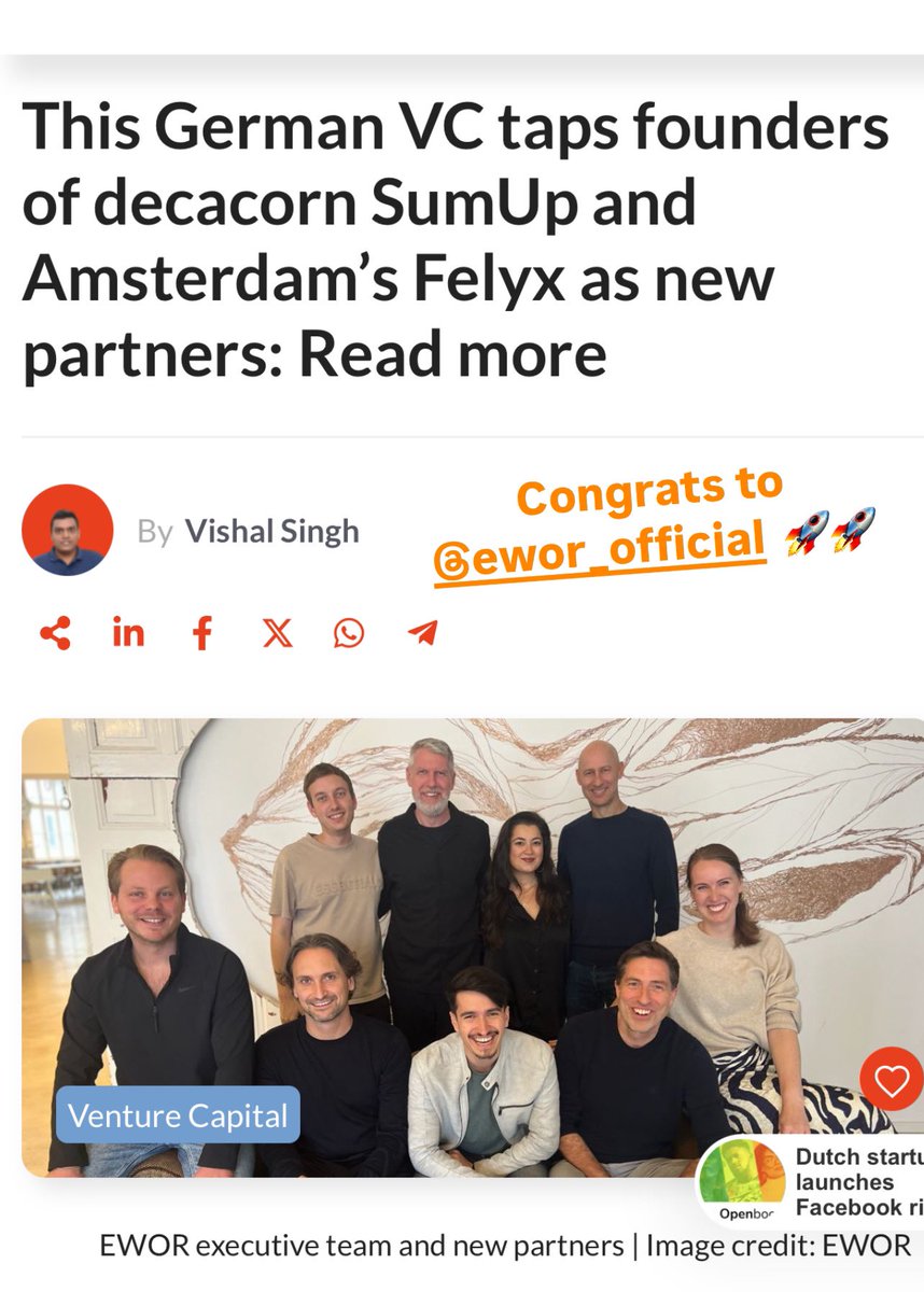 Super congrats <a href="/EWOR_official/">EWOR</a> on your new chapter 🚀🚀