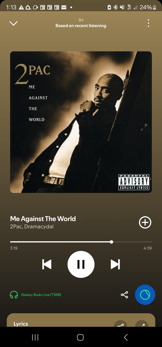 The rhyme schemes on this song so good! #2pac #MeAgainstTheWorld