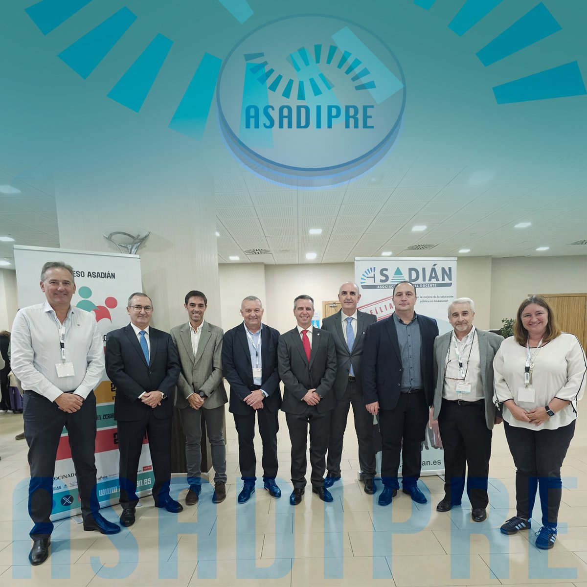 asadipre's tweet photo. 📢✨ ASADIPRE presente en el I CONGRESO de ASADIÁN 🌟

💬 “Sindicalismo desde los centros, para los centros” 🏫✊

💪 Continuamos trabajando juntos por una educación de calidad. 🚀📚

#ASADIPRE #ASADIÁN #Educación #TrabajoEnEquipo #CompromisoDocente #JuntosPorLaEducación https://t.co/Xiw0LPhEY8
