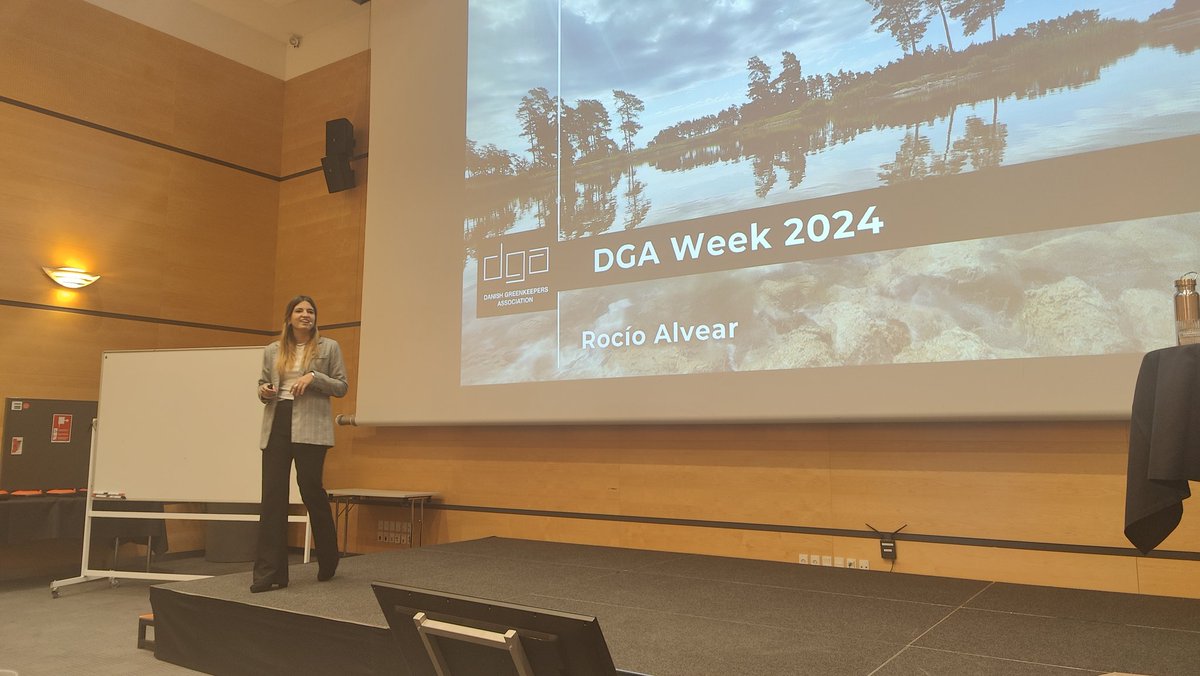 FEGGA-scholar Rocio Alvear talked about her 6- months education experience at Kristianstad's GC. Our turf world is wide open for bright and ambitious greenkeepers like Rocio and she just showed us the way to do it 👌. Applications for the 8 spots in the 2025 programme is now.