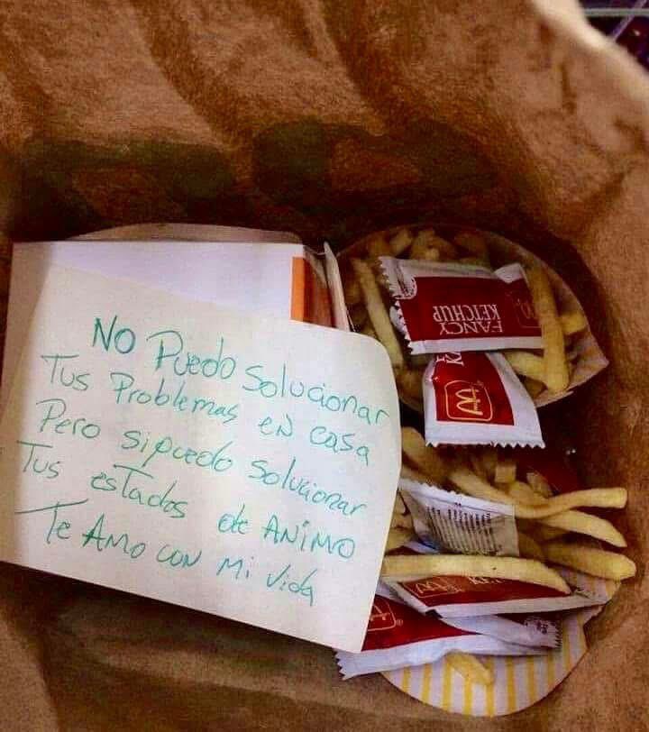 Aveces solo necesitamos: