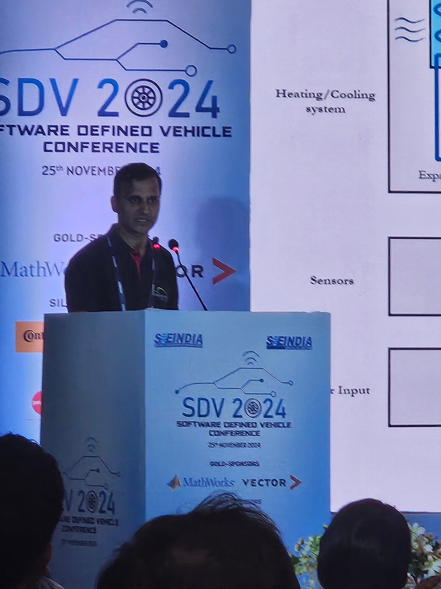 vayavya's tweet image. It was an incredible experience to attend the #SoftwareDefined Vehicle Conference 2024, hosted by #SAEINDIA #BENGALURU.
The event brought together industry leaders, innovators, and visionaries shaping the SDV revolution.