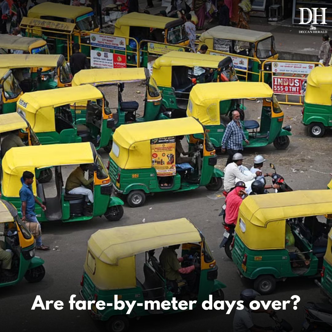 DeccanHerald's tweet photo. Starting today, #DH brings you a series on how #auto #rides in #Bengaluru have become hard to find, unpredictable, and unregulated. 

https://t.co/rsVfO2BWg5 https://t.co/inp3IOrPDS