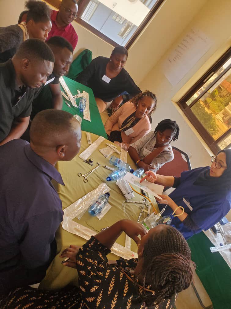Day 2 of training in Tukuyu 

Demonstrations and Workstations led by the international trainers

<a href="/ssobhy2014/">soha</a> @DrJVarallo 
<a href="/thangaratinam/">Professor Shakila Thangaratinam</a>

#caesareansection #assistedvaginalbirth
#csafetrial #trainers #pilotphase #fieldtesting #tukuyu #Tanzania