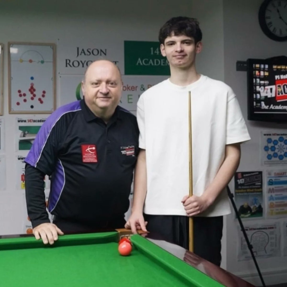 147academy.com/christian-coac…

This week I had the pleasure of training one of the most exciting young players in the world when the current World IBSF U-17 Champion Christian Richter from Germany returned for another camp in the SBI HQ Academy in Carlow in the Republic of Ireland.