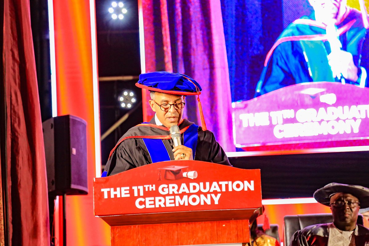 UmarfaruqSalih6's tweet photo. As you graduate, you're entering a world plagued by conflicts and social issues.
Rather than blaming democracy, politics or organizations, recognize that we all share responsibility.
~  Prof. Luis Gabriel, Guest Speaker 
#UEAGrad2024 #IUEAGraduation2024 https://t.co/iNdQmuJUKR