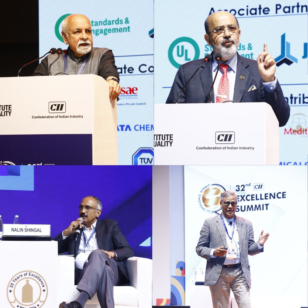 Session V: "Governance, Policy, Strategy, and Application – Boardroom Focus on Conflict, Sustainability, or Growth"
Moderated by Ajay Nanavati,
With Panel 
Nalin Shinghal,
Anup K Pujari, 
Sunil Sinha, shared insights on global strategies for achieving sustainability and growth.