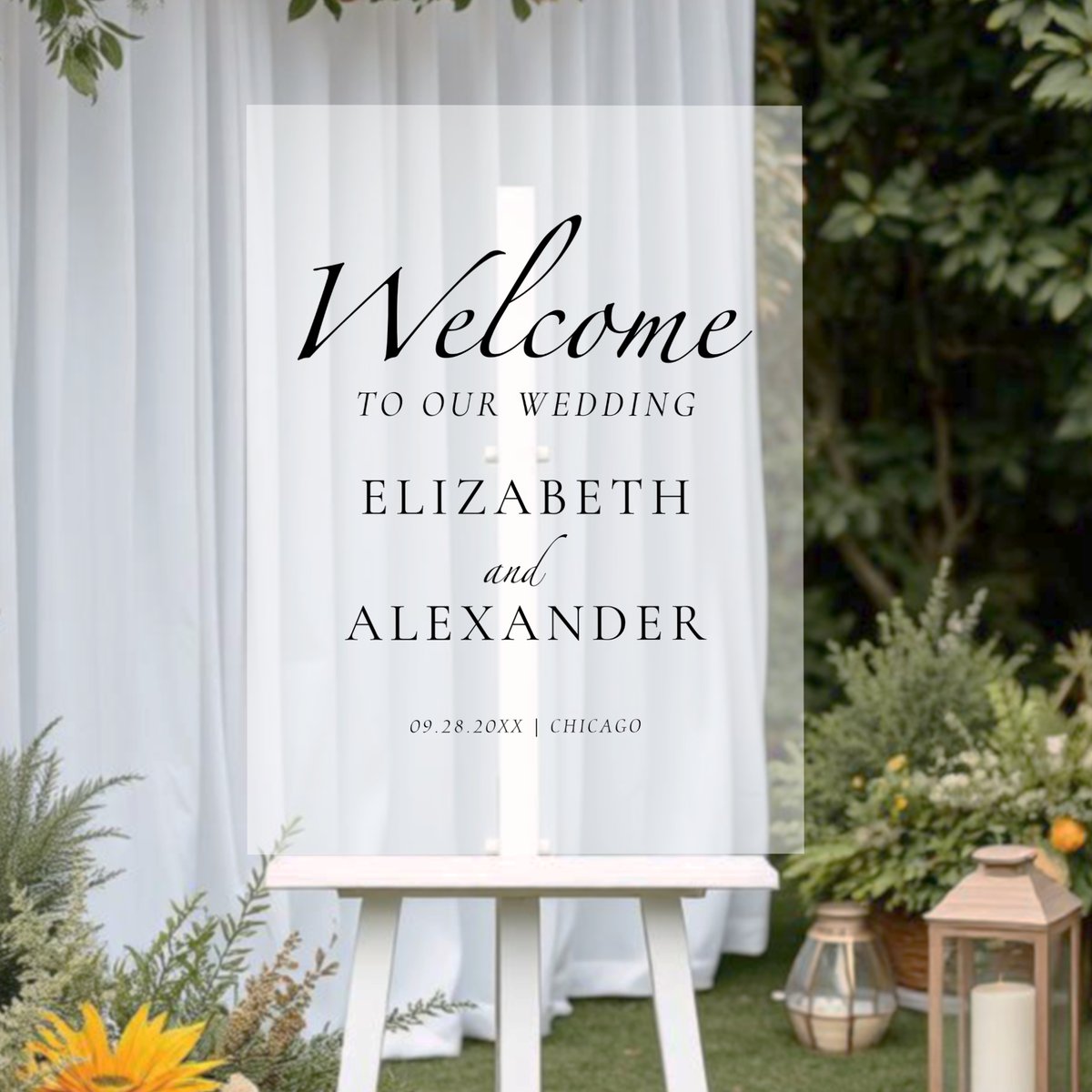 LilyPatyIdeas's tweet image. "Creating a stunning backdrop with our Black &amp;amp; White Acrylic Welcome Sign! Simple, chic, and unforgettable—just like love should be. #WeddingWelcome"
zazzle.com/z/24os62xs?rf=…