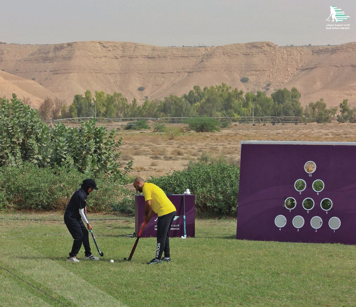 SaudiHockey's tweet photo. جانب من مشاركة الاتحاد السعودي للهوكي مع جلامبنغ بيودنفيت ✨ https://t.co/1789CPLtMv