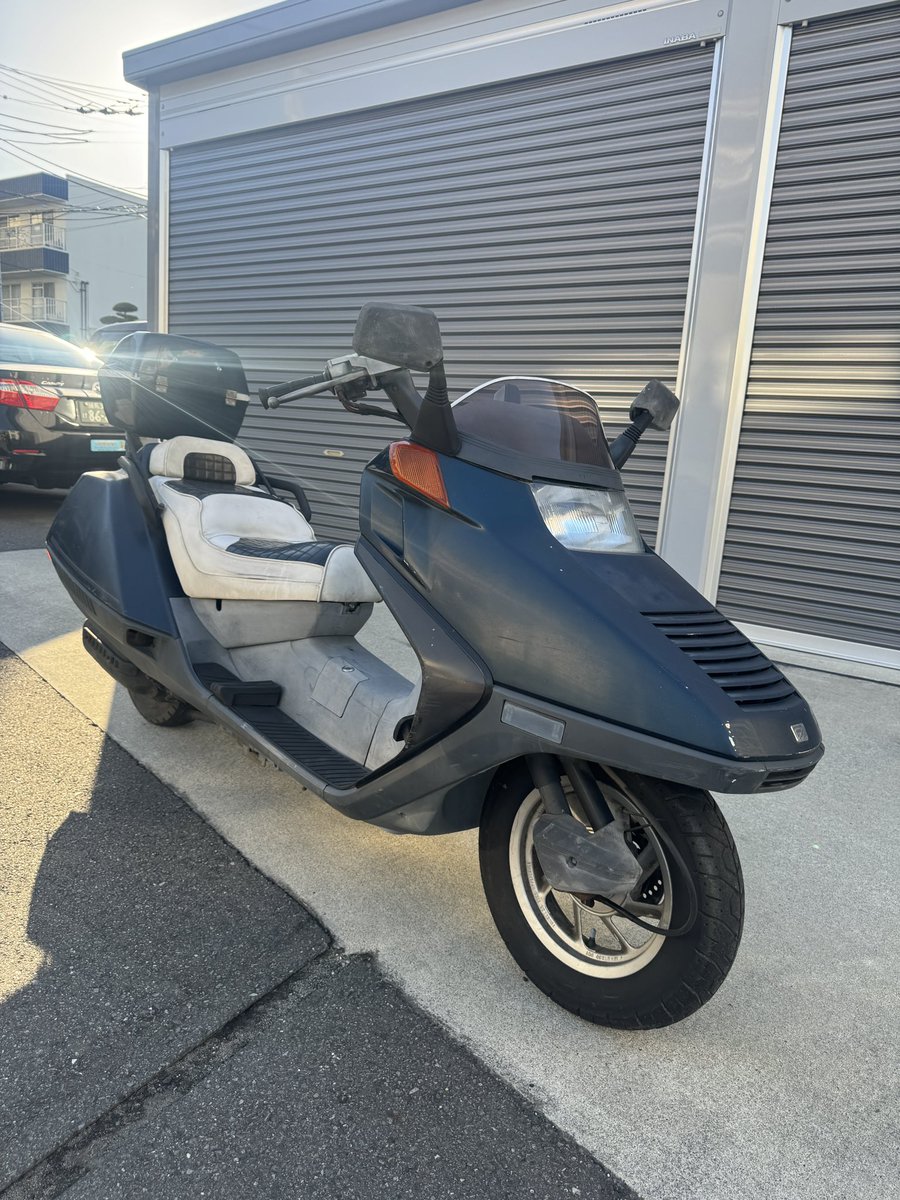 Garage3103's tweet photo. フュージョン250  5万
エイプ50 13万
V100  5万
ワゴンR 15万 https://t.co/IZAKaeOx12