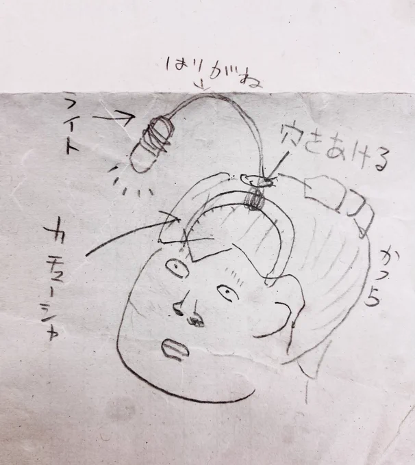 🏮の設計図が出てきた 