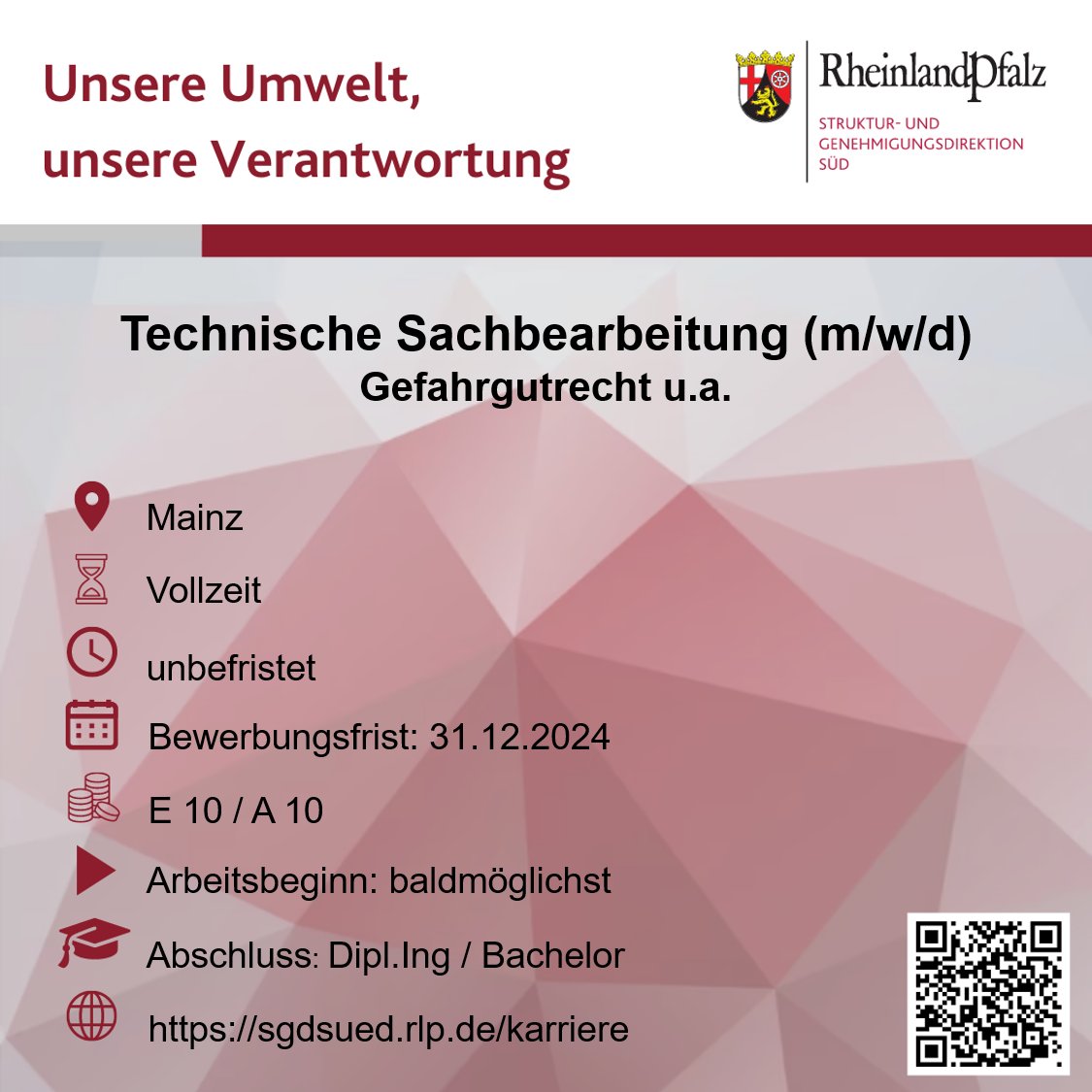 Struktur- und Genehmigungsdirektion Süd tweet media