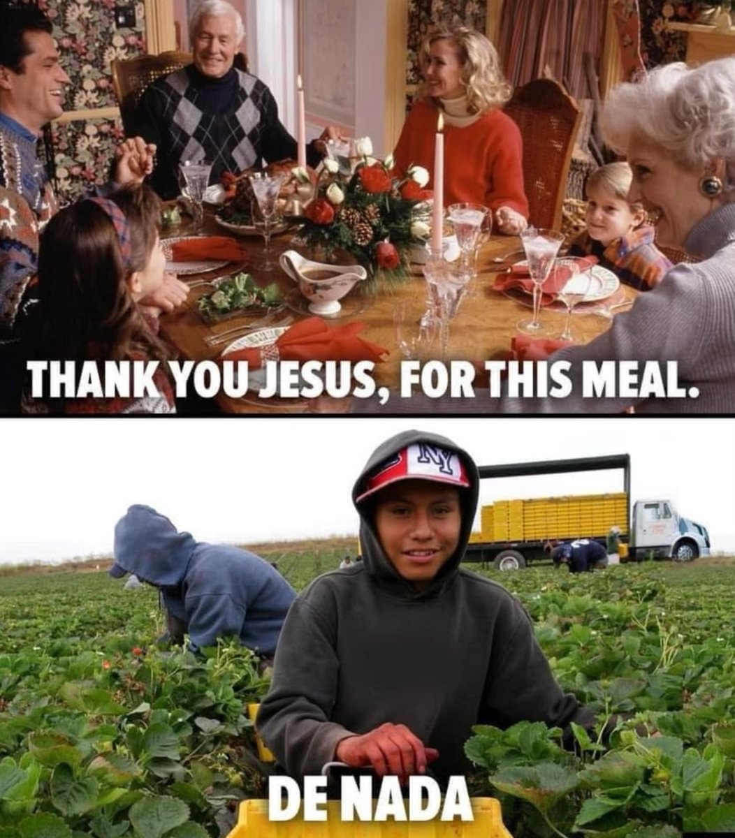 Remember to thank Jesus.
BEFORE you deport him.