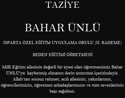 OzelUyg's tweet photo. @ISPARTAVALILIK @ispartamem @recai_ocak @fevzigcluu @sk_355 @MebOrgm https://t.co/cR2yHfiA1H