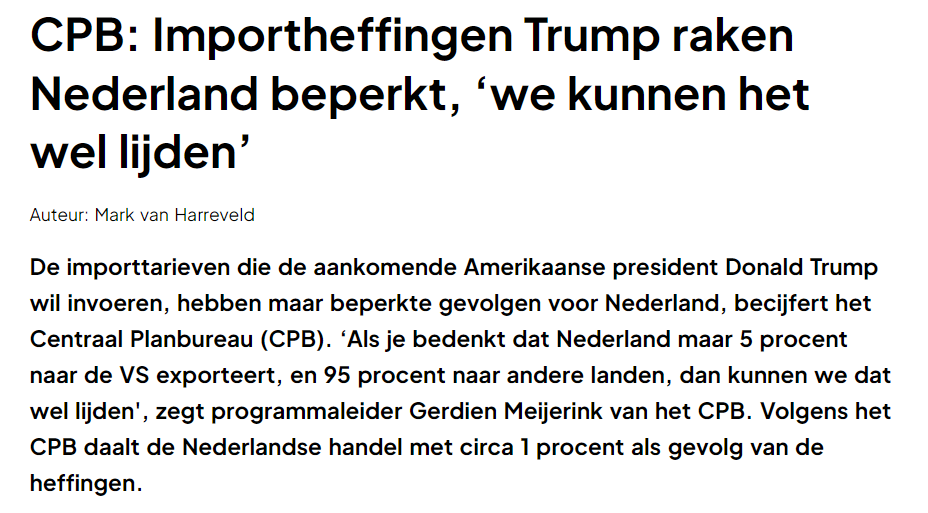 fuckroeper's tweet image. Ken je die, die van die vreselijke Trump die onze economie zou slopen door desastreuze importheffingen?

Nou, dat viel allemaal wel mee.

Via #bnr