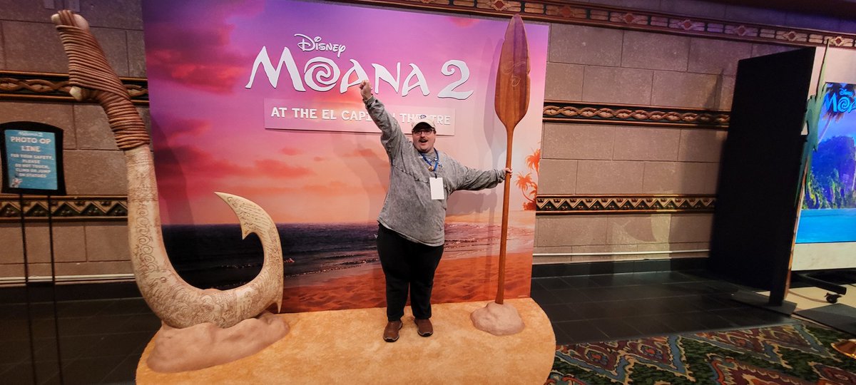 Disneyfan9523's tweet photo. I Just Saw Disney's Moana 2 At The El Capitan Theatre In Hollywood And It Was Amazing! #ElCapitanTheatre #Moana2 #Moana #DisneyMoana #DavidDerrickJr #JasonHand #AbigailBarlow #EmilyBear #Disney #D23 #WaltDisneyAnimationStudios #WaltDisneyCompany #WaltDisneyStudios https://t.co/eNzbVJAeDt