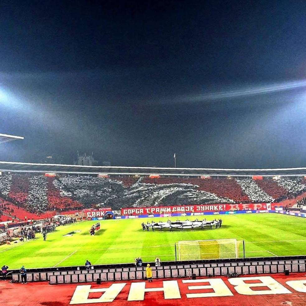 101ULTRAS's tweet photo. 🇪🇺 Crvena Zvezda vs VfB Stuttgart 27/11/2024 https://t.co/Jgo3J4VhNY