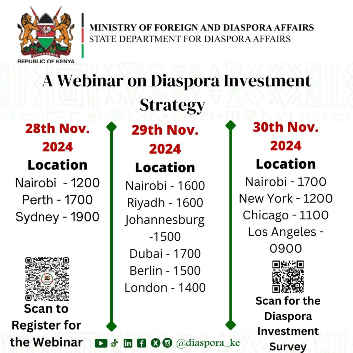 State Department for Diaspora Affairs | Kenya tweet media