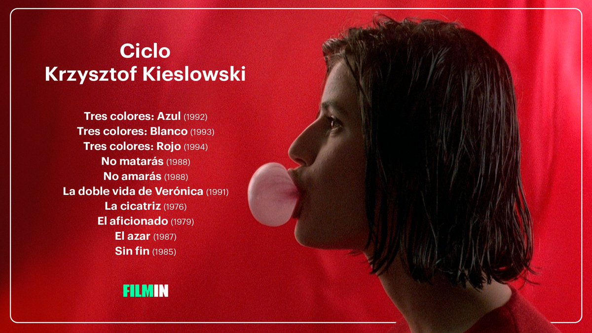 🔵⚪️🔴El 13 de diciembre será el día Kieslowski en esta casa.