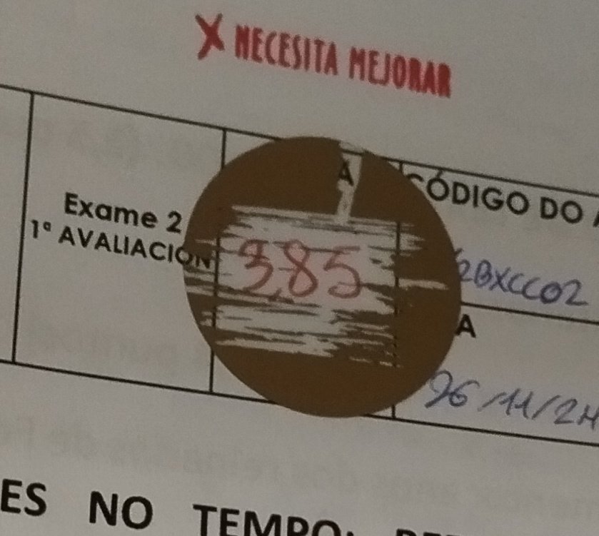 Acaban de por-me un rasca e gaña para un 3'85? Vou abrir os informativos do medio día