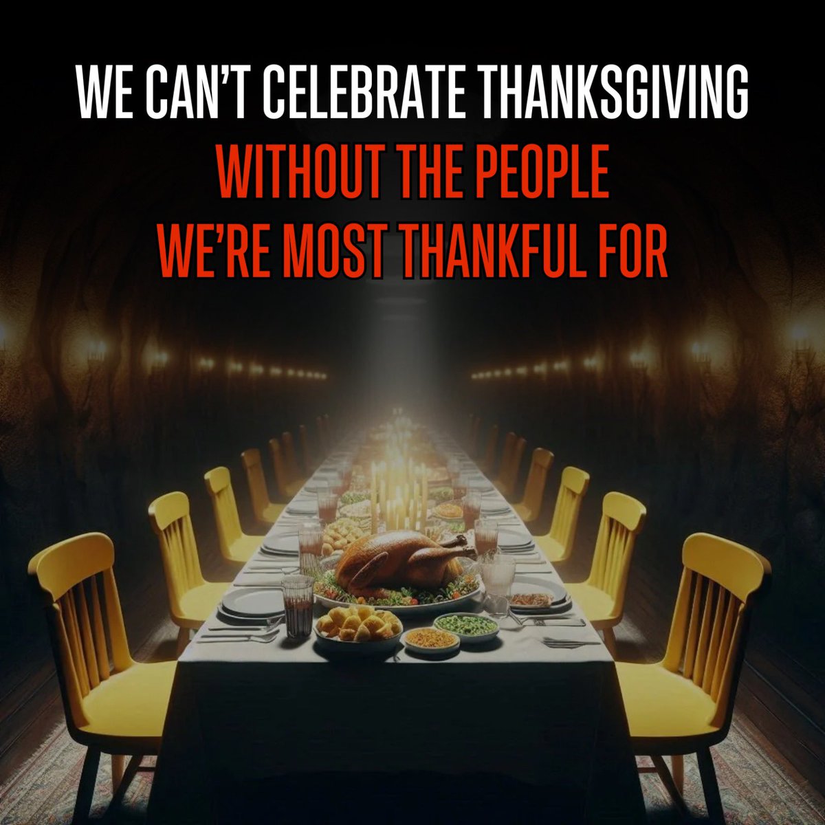 Edan Alexander
Omer Neutra
Sagui Dekel-Chen
Keith Siegel
Itay Chen
Gadi Haggai
Judi Weinstein Haggai
7 American citizens
3 of them will never be able to celebrate thanksgiving again
Others still can
Let's do everything we can to make this happen
<a href="/BringOmerHome/">Bring Omer Home</a>
<a href="/bringhomenow/">Bring Them Home Now</a>