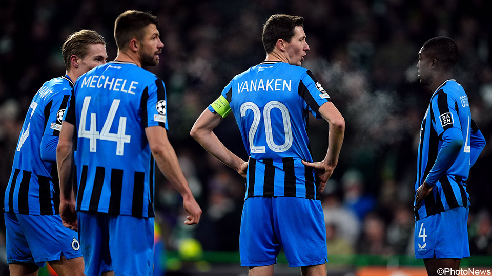 sporza's tweet photo. Franky Van der Elst ziet "probleem" na gelijkspel tegen Celtic: "Ondanks de goeie prestatie heeft Club Brugge het voor zichzelf niet makkelijk gemaakt" https://t.co/SyZWMcVkoq #celclu https://t.co/36Am6oPUDm
