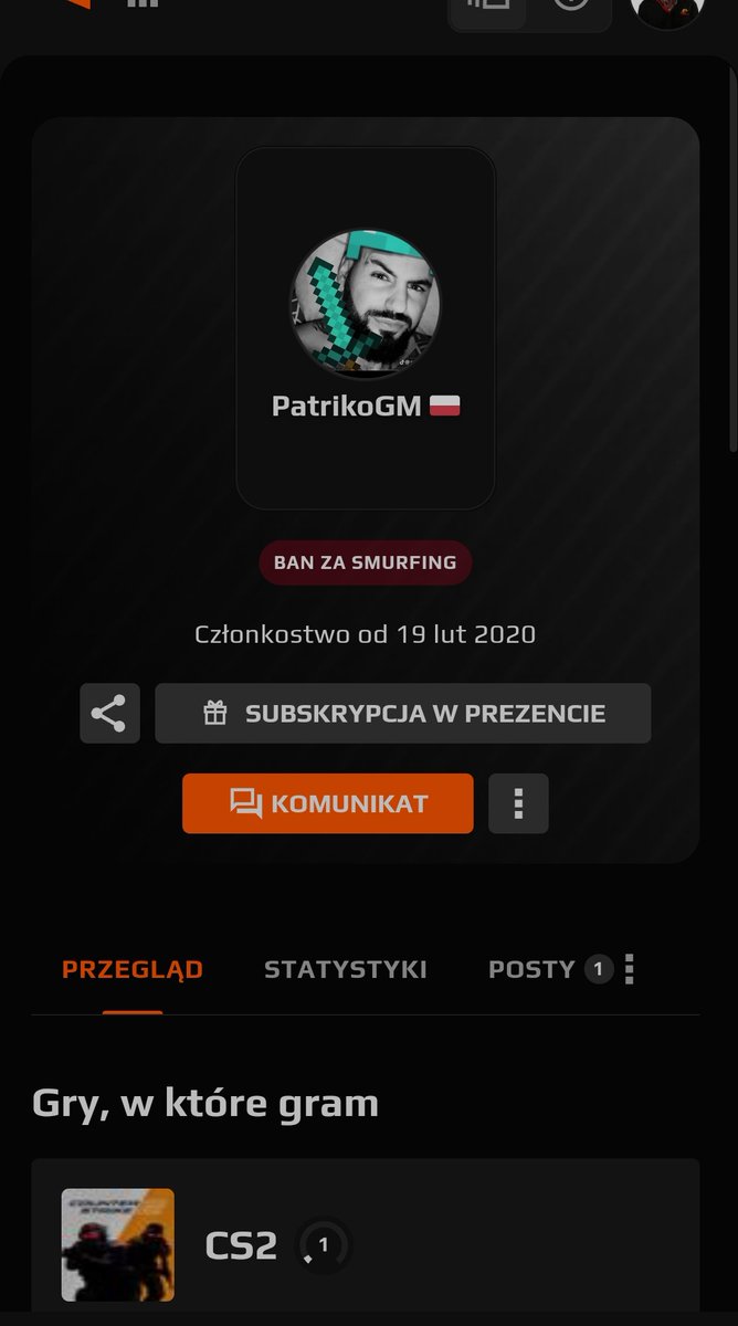 kszontek's tweet photo. @FACEITcs @FACEIT @TryonCS ziomek nigdy nie miał wyższego lvl niż 4 a wy dajecie bana za smurfing pojebało was? 

The guy I play with never had a higher level than 4 and you ban him and take away my 400 elo? Wtf https://t.co/kECu6UeURC