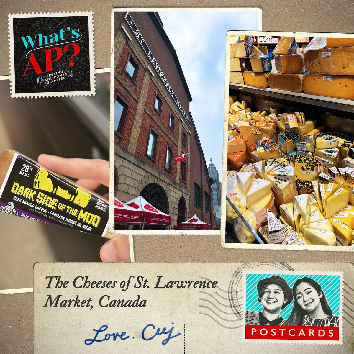How do you measure a city’s beauty? Is it in its architecture, culture, people—or its cheese? 🧀🤨

<a href="/ceejtheday/">Ceej Tantengco-Malolos</a> explores Toronto’s 200-year-old St. Lawrence Market 🇨🇦 in this What’s AP? Postcard, finding history layered upon history.

🎧 Listen: spoti.fi/3Z6X0Wd