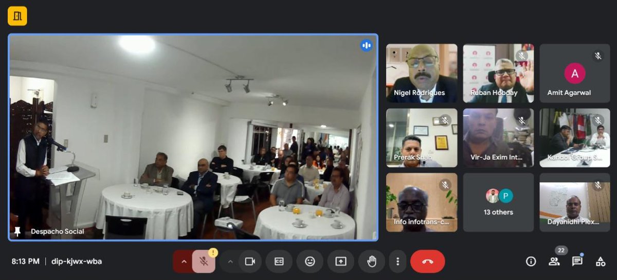 Plexconcil's tweet photo. The Embassy of India in Guatemala, in collaboration with Plexconcil, successfully hosted a Virtual Buyer-Seller Meet on November 27, 2023, connecting over 35 companies from Guatemala and 20 from India. #PlasticIndustry #IndiaGuatemala #BusinessGrowth #Plexconcil #Plastics Exports https://t.co/OrHeOEEaEn