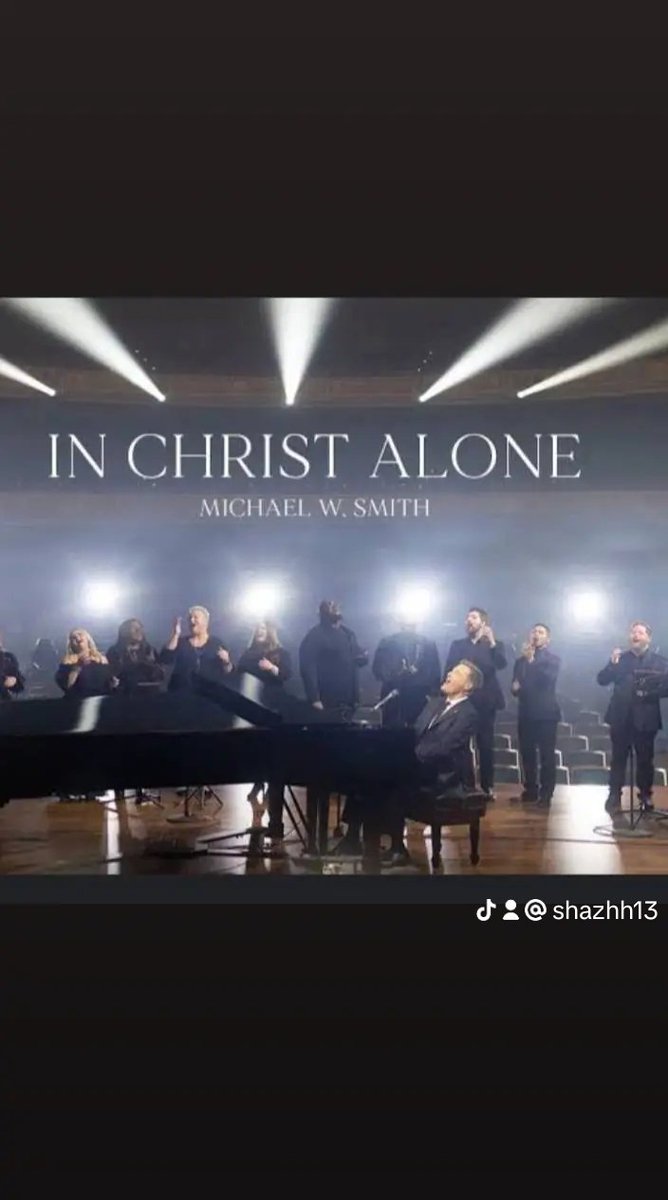 SharonH13's tweet image. SONG OF THE DAY: IN CHRIST ALONE BY MICHAEL W SMITH 

Watch video here:
youtu.be/E-H-rh1rZog?si…

#inChristalone #MichaelWSmith #gospelmusic