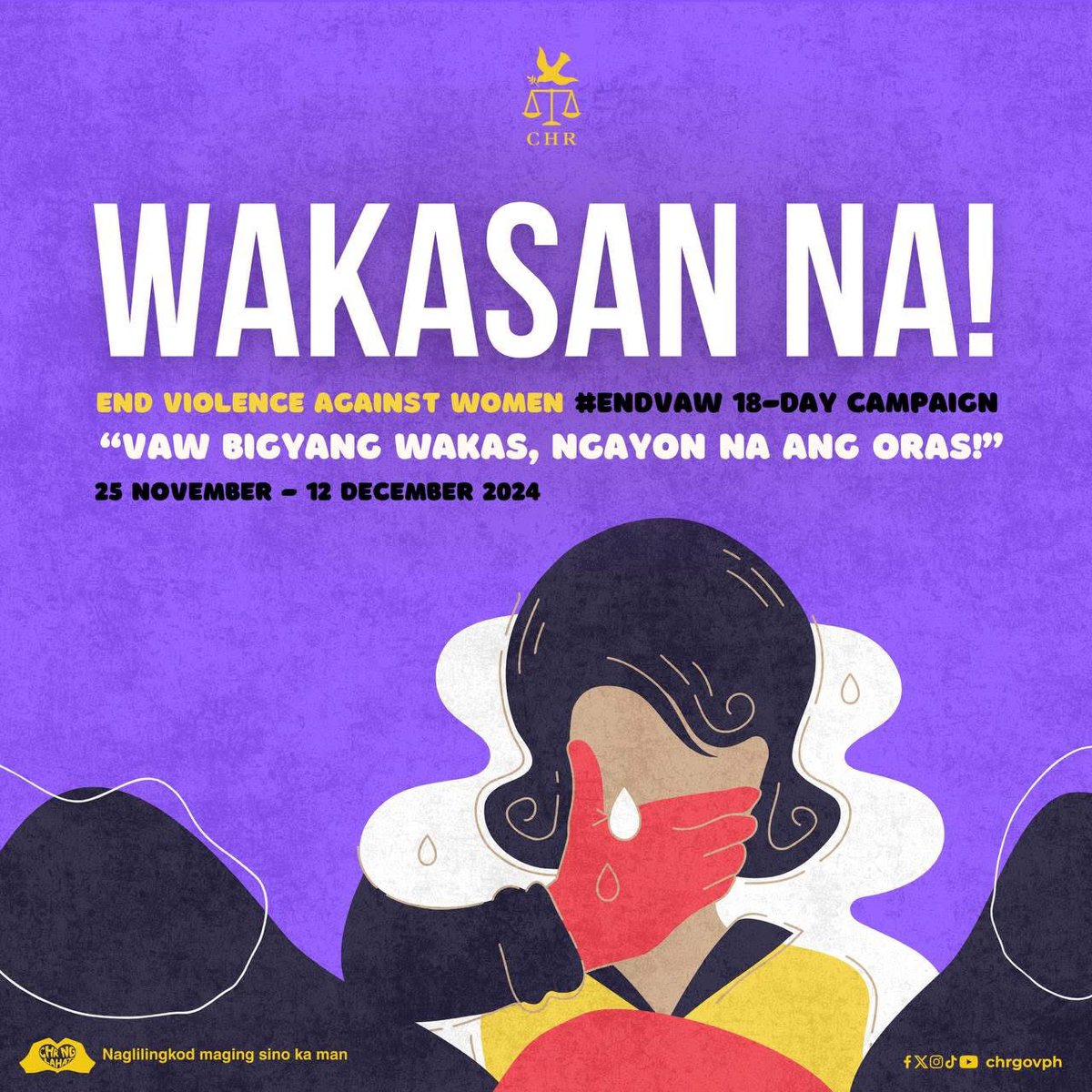 CHRgewhrc's tweet photo. Reposted from @chrgovph 

#CHRNgLahat 
#EndVAW #18DayCampaign
#VAWFreePH https://t.co/FFJOeQIn0P