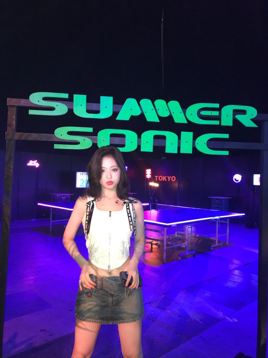 When you thought my Summer Sonic adventure was winding down, I popped up with this epic shot that says otherwise. No arguments, no comebacks. Just in case you forgot, my festival journey is far from over. The neon lights and the Tokyo vibes? Yeah, we are just getting started.
