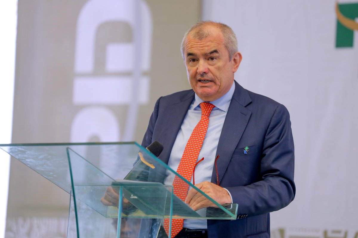 EUtoAU's tweet photo. @EUtoAU Head of Policy &amp; Cooperation Gianluca Azzoni highlighted the continuous commitment of the #EU to work together with #TeamAfrica in addressing the financial gaps to achieve #SDG7

@NEPAD_Agency @AfricaEUEnergy #PIDAWeek2024 https://t.co/Bm6v21luoV
