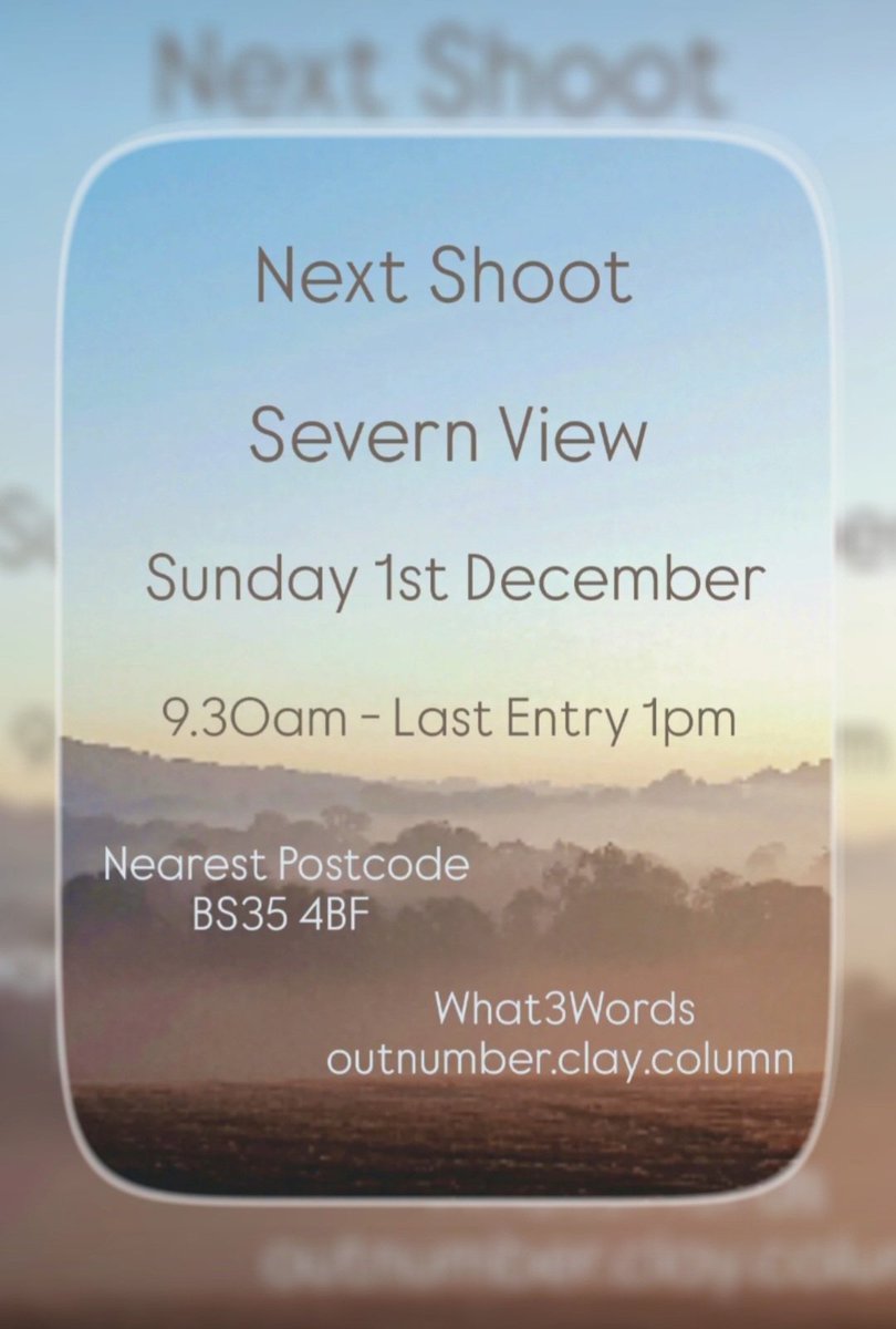 Bristol Clay Shooting (@bristolclays) on Twitter photo #sundaymornings #clayshooting #countrylife #claytarget #englishsporting #outdoorfun #giveitago #lovinglife #love #countryliving
<a href="/bristolclays/">Bristol Clay Shooting</a>
@severnviewclays #sundaymornings #clayshooting #countrylife #claytarget #englishsporting #outdoorfun #giveitago #lovinglife #love #countryliving
<a href="/bristolclays/">Bristol Clay Shooting</a>
@severnviewclays