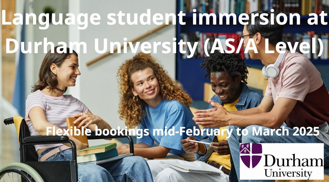 ExpressYourselfNE (@eyfolne) on Twitter photo Register for a half-day language student immersion <a href="/durham_uni/">Durham University</a> for AS/A Level pupils (NE). Meet language students, share experiences and take part in language activities they study/want to take at degree level. Flexible bookings from mid-Feb to mid-March. expressyourselfne.com/durham-student… Register for a half-day language student immersion <a href="/durham_uni/">Durham University</a> for AS/A Level pupils (NE). Meet language students, share experiences and take part in language activities they study/want to take at degree level. Flexible bookings from mid-Feb to mid-March. expressyourselfne.com/durham-student…