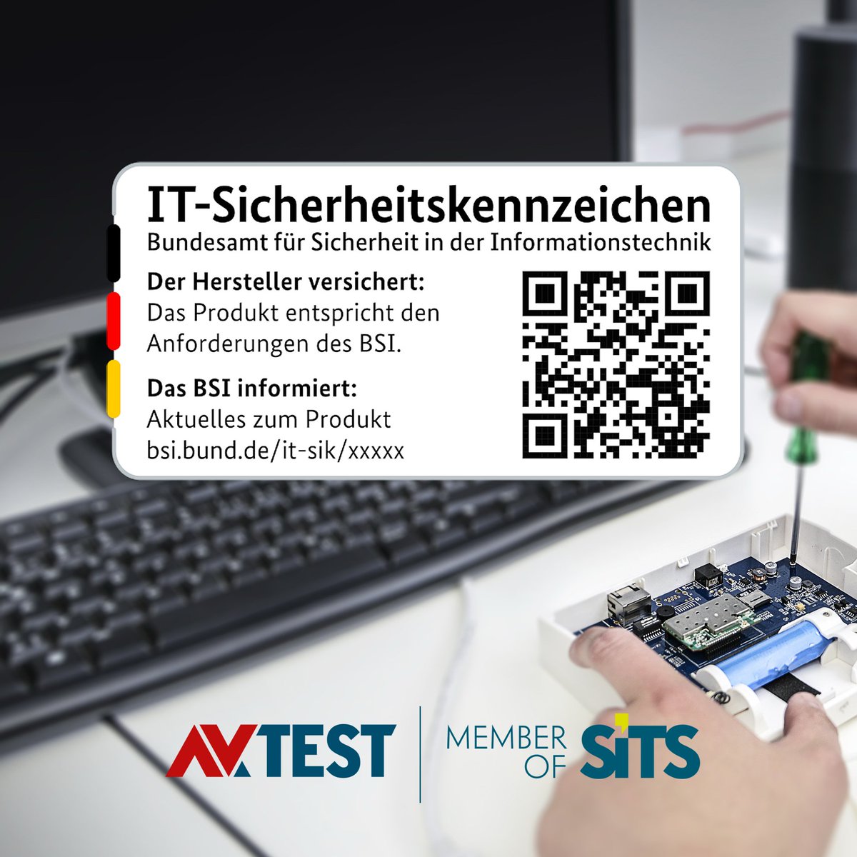 👮‍♂️<a href="/avtestde/">AV-TEST (DE)</a> ist Konformitätsbewertungsstelle für das #BSI IT-SiK für #IoT!
✅Technische Inhaltsprüfung für BSI und Hersteller von IoT-Produkten. ✅ Praktische Sicherheitstests. ✅ Technische Beratung. Für Testanfragen: info@av-test.com! <a href="/iottestsorg/">IoT-Tests</a>