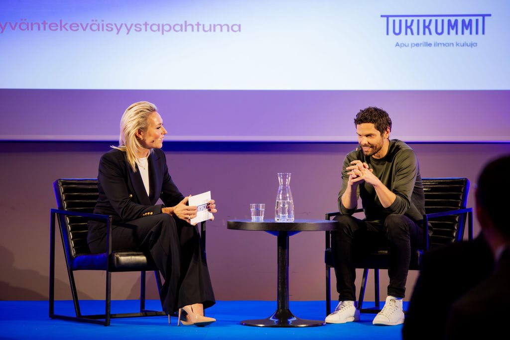 Honored to speak yesterday alongside President <a href="/niinisto/">Sauli Niinistö</a> , Pata Degerman, and <a href="/JarnoLim/">Jarno Limnell</a> , with <a href="/MerviKallio/">Mervi Kallio</a> moderating, at the For a More Hopeful Future event by <a href="/Tukikummit1/">Tukikummit</a> and CapMan.

A big thank you to Tukikummit for their invaluable work ensuring no child in Finland is left