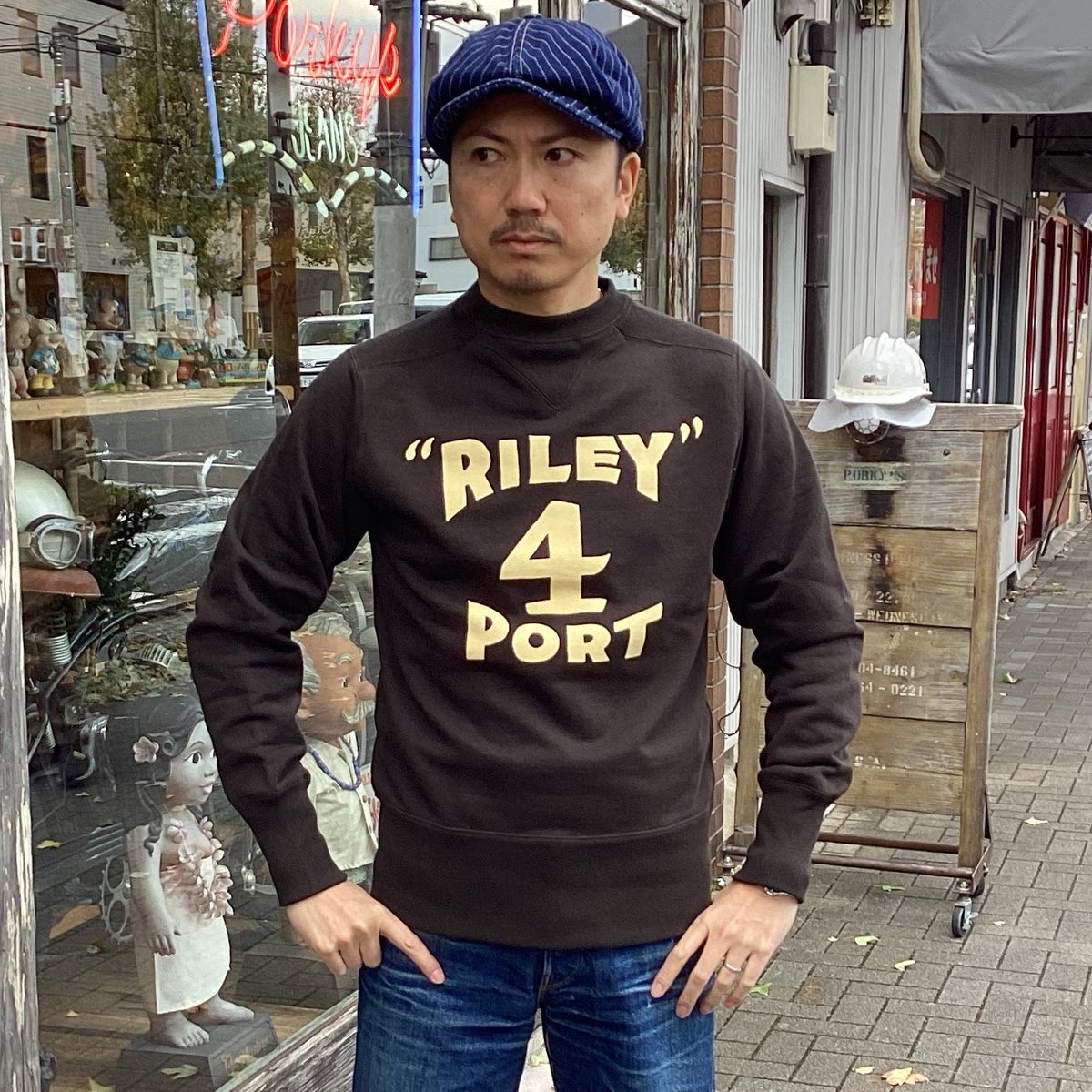 入荷情報！ Freewheelers「“Riley 4 Port”Athletic Sweat Shirt