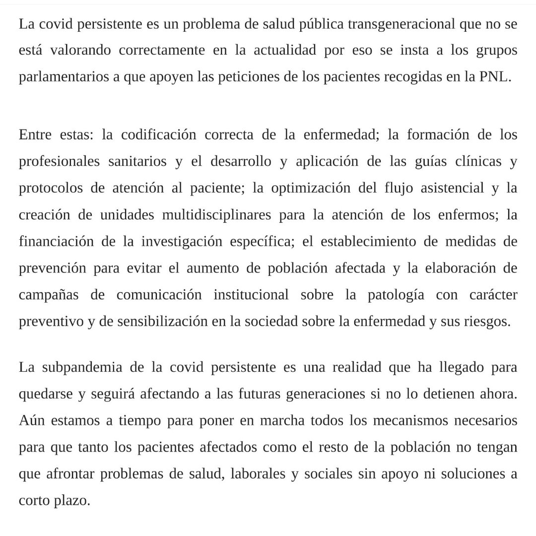 covid_madrid's tweet photo. 🗓 Hoy todos los pacientes de Covid Persistente tenemos una cita importante!

💪 La #CovidPersistente llega al #CongresodelosDiputados

🔗 Enlace a la noticia de la @LaVanguardia:
https://t.co/goy7yPikph

👇sigue hilo... https://t.co/XKooTZSlye