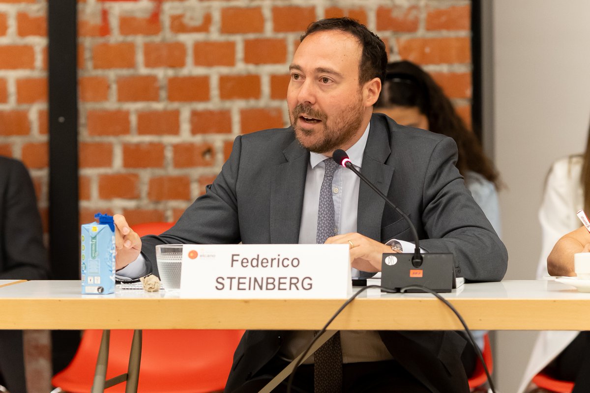 Real Instituto Elcano (@rielcano) on Twitter photo Es un honor anunciar que nuestro investigador principal <a href="/Steinbergf/">Federico Steinberg</a> ha sido elegido para ocupar la Cátedra Príncipe de Asturias de la <a href="/FundacionEndesa/">Fundación Endesa</a> en la Universidad de <a href="/Georgetown/">Georgetown University</a>. No hay duda de que desempeñará esta labor con excelencia, como siempre. ¡Enhorabuena! Es un honor anunciar que nuestro investigador principal <a href="/Steinbergf/">Federico Steinberg</a> ha sido elegido para ocupar la Cátedra Príncipe de Asturias de la <a href="/FundacionEndesa/">Fundación Endesa</a> en la Universidad de <a href="/Georgetown/">Georgetown University</a>. No hay duda de que desempeñará esta labor con excelencia, como siempre. ¡Enhorabuena!