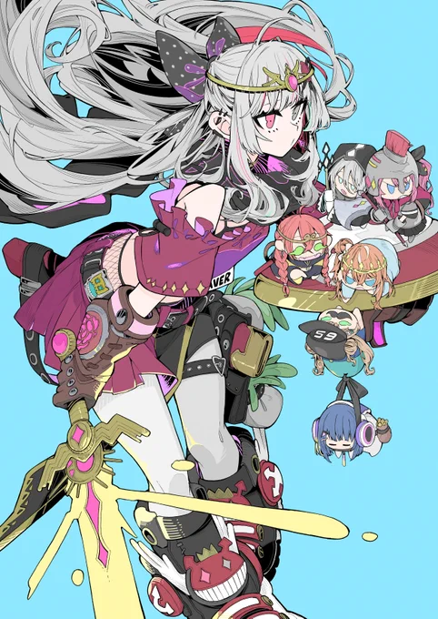 『いっちょ魔王倒しますかと』#流石神絵師 