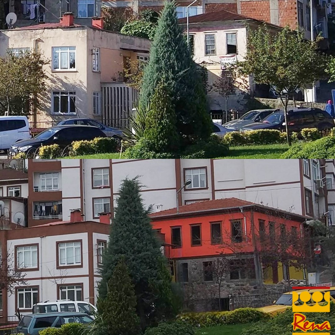 Renainsaat's tweet photo. Uygulaması yapılan, Giresun İli Zeytinlik mevkii Sokak Sağlıklaştırma ve Kentsel Tasarım İşi, 2 asırlık tarihi evler öncesi ve sonrası 
https://t.co/BsmwuwxAxZ
#renainsaat #sinanmataracı #restorasyon #kültürbakanlığı #içişleribakanlığı  #VakıflarGenelmüdürlüğü #giresunzeytinlik https://t.co/AvN4fXZmDG