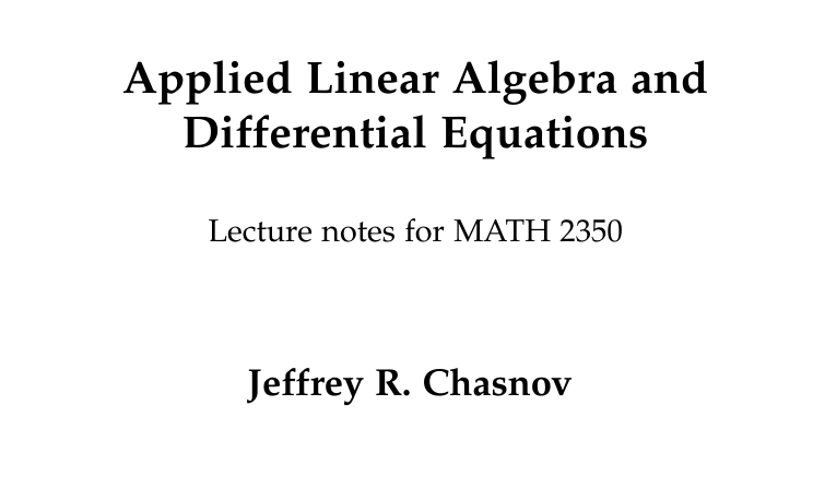 Riazi_Cafe_en's tweet image. HKUST's "Applied Linear Algebra and Differential Equations" lecture notes
PDF: math.hkust.edu.hk/~machas/applie…