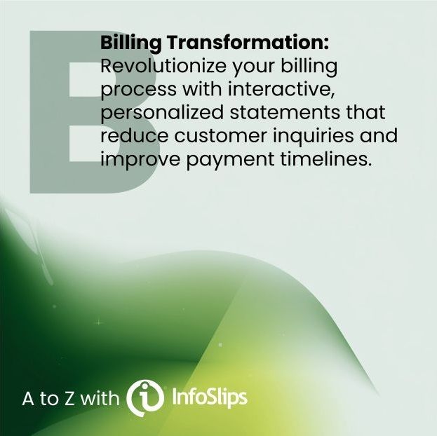 InfoSlips's tweet image. Enhance your billing approach with engaging, tailored statements that decrease customer questions and accelerate payment schedules. #DocumentsReinvented