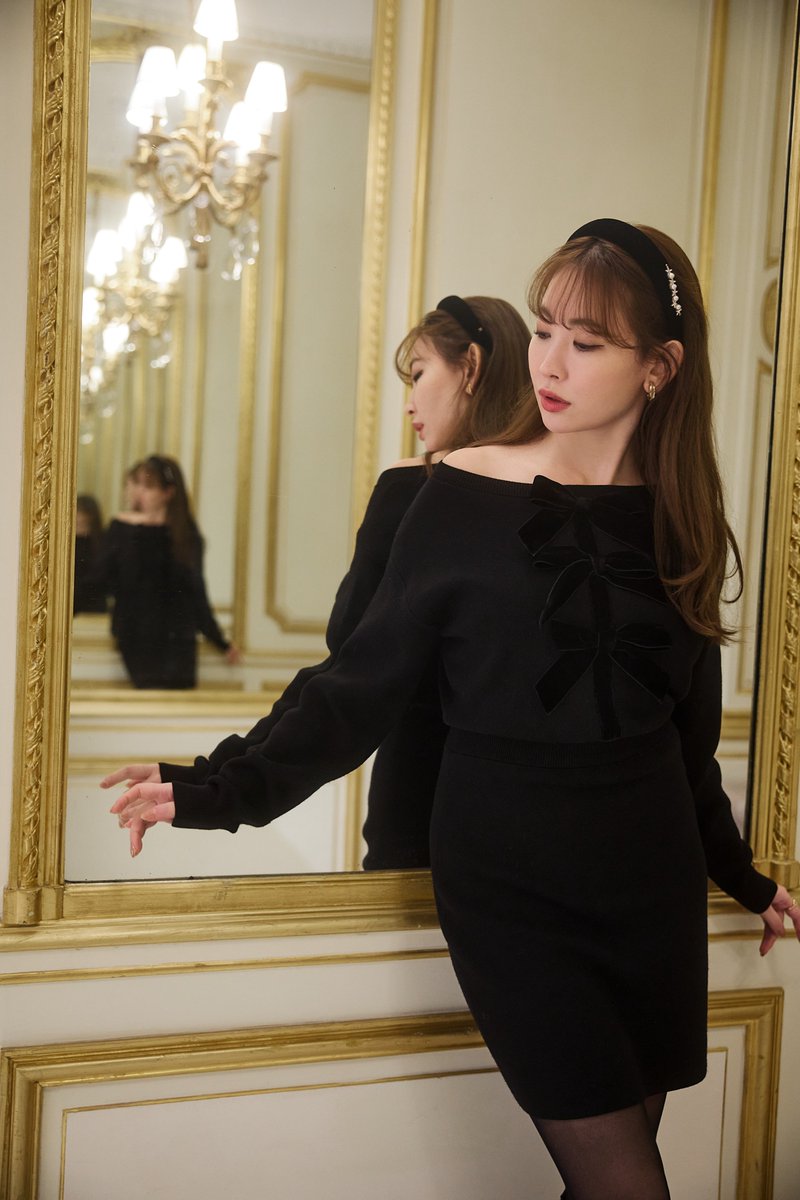 Simone Knit Long Dress herlipto