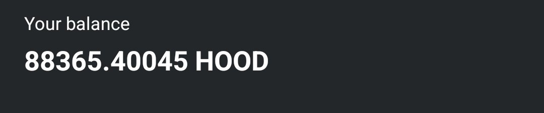 2nd GA today 👀

Giving away 88k $HOOD, to show my support for the based chads behind it 💪

To enter this giveaway;
Follow <a href="/iNonso06/">Nonso 🏪</a> and <a href="/HoodSei/">DogWithHoodie</a>
▫️Like 
▫️Retweet 
▫️Comment $HOOD

Winner in 48 hours 🫡