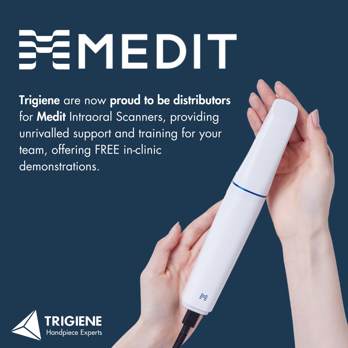 📢BIG News!  We are excited to announce that we are now a proud distributor for Medit Intraoral Scanners.

Browse  - zurl.co/GFnp
Book Your FREE In-Clinic Demo today - zurl.co/RB3v

#digitaldentistry  #dental  #dentistry