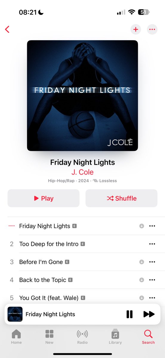 Friday Night Lights is now officially available on Apple Music &amp; Spotify