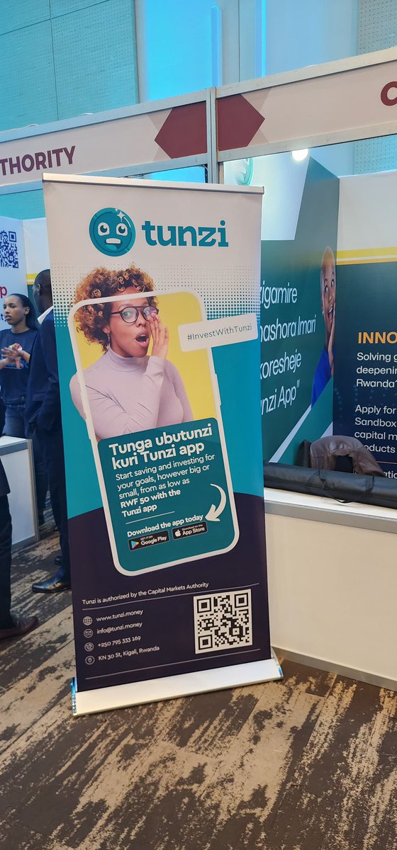 TunziApp's tweet photo. We are live at the Kigali Convention Centre for the Fintech presentation by @CMARwanda and Central Bank of Rwanda.
If you are available you can join us for a demo of the best way to save and invest in Rwanda 🇷🇼
#TunziApp #ComingSoon #JoinWaitlist https://t.co/9QslIh5wIp