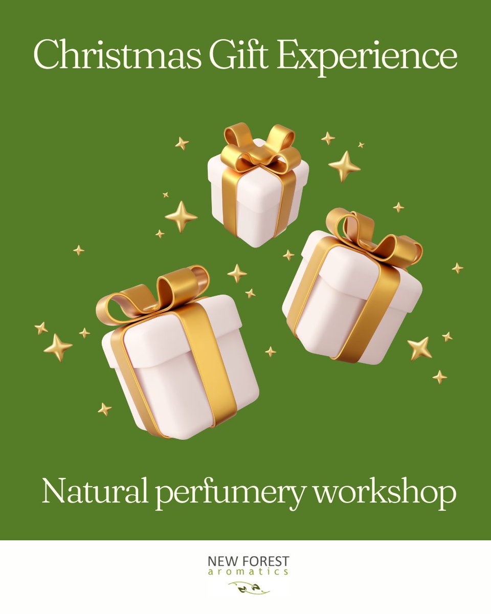 Looking for a unique Christmas gift? 🎄 Give an experience with our natural perfumery workshop. It's not just a present, it's lasting memories and a unique fragrance. Book now for a gift to treasure! 🎁🌿 vist.ly/3mnicjq